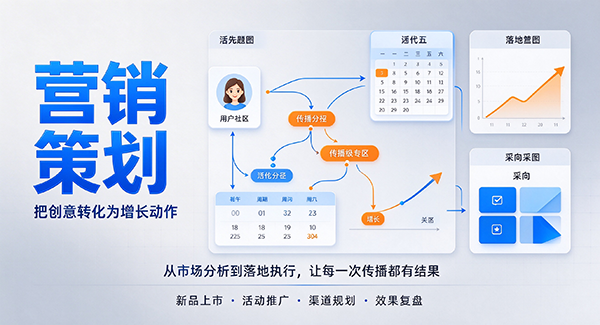 山亭区营销策划